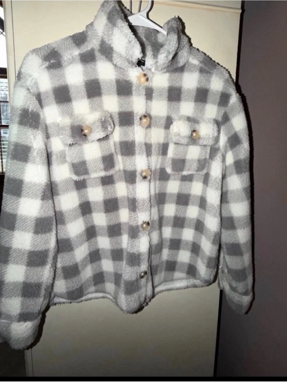 Girls Jackets. Denim Jean Jacket & Fleece Shacket. Youth 10/12. Gently Worn